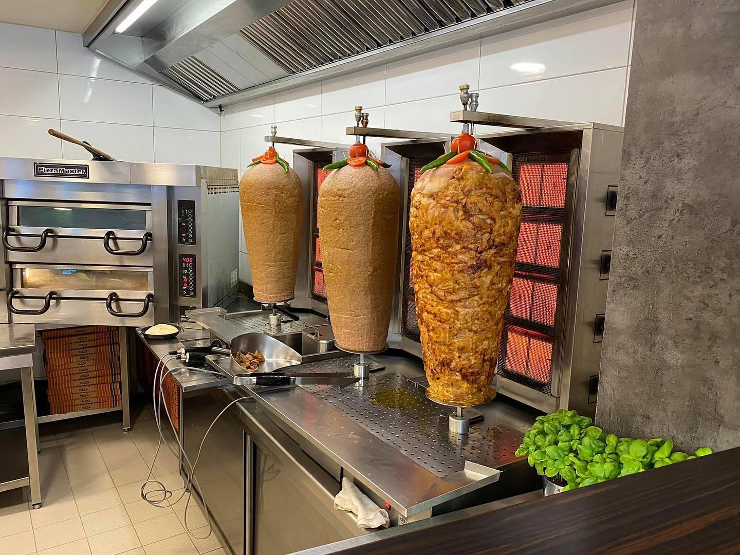 Innenbereich der Pizzeria